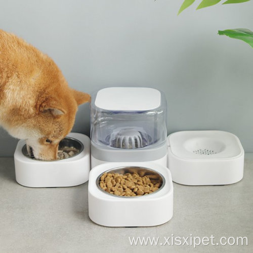 Indoor Outdoor Pet Food Feeder Automatic Water Dispenser